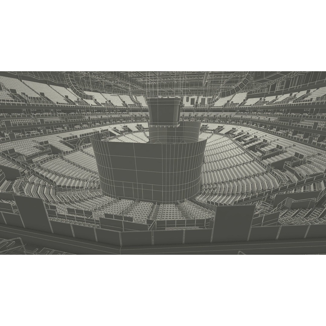 FLA Live Arena Interior Light 3D Model – High-Quality PBR Asset, FBX, OBJ - View 42
