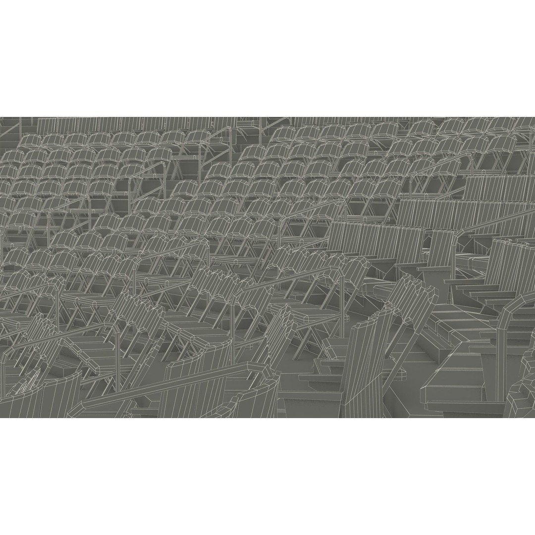 FLA Live Arena Interior Light 3D Model – High-Quality PBR Asset, FBX, OBJ - View 56