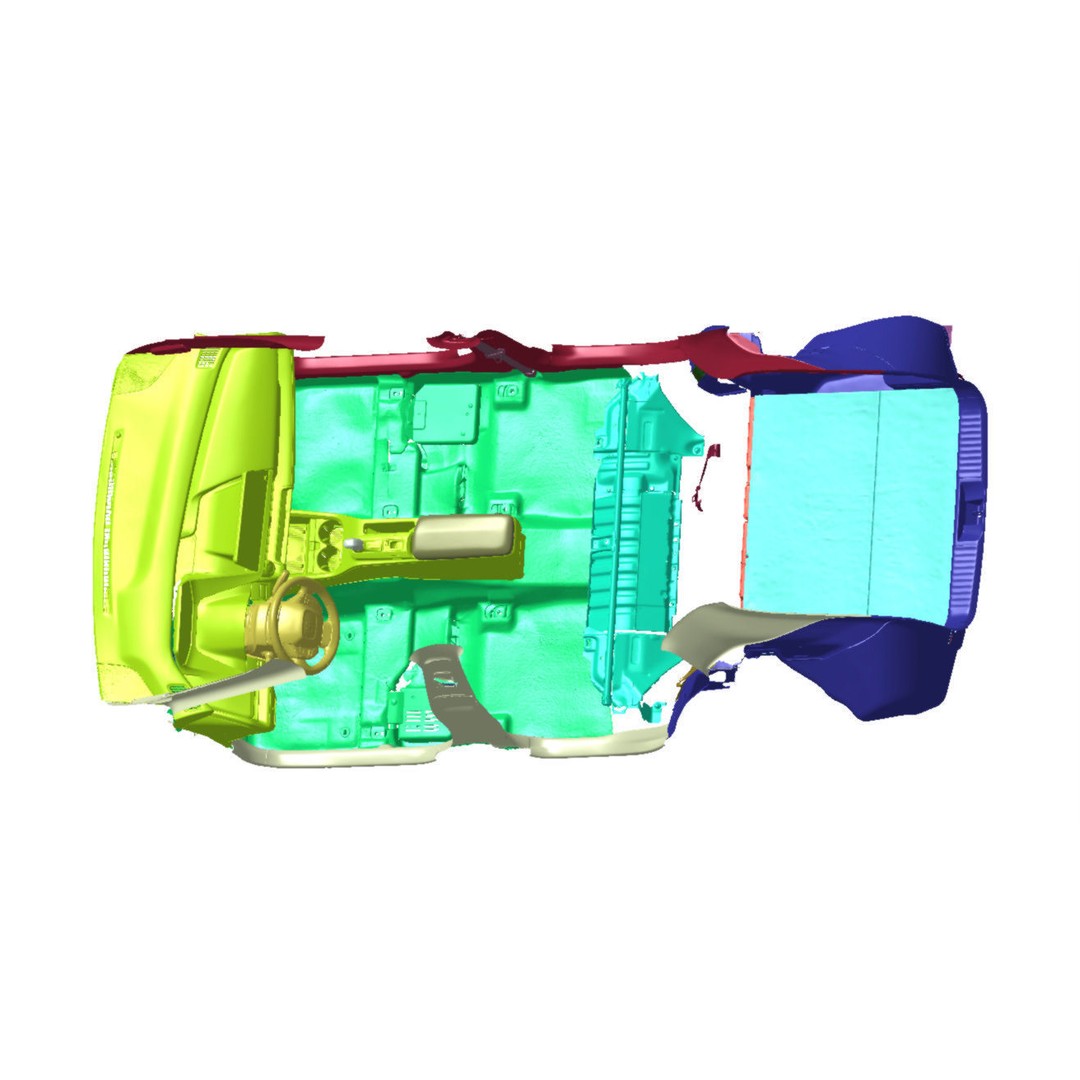 Toyota Prius Limited AWD 2023 3D Model – High Detail Scanned Vehicle - View 8