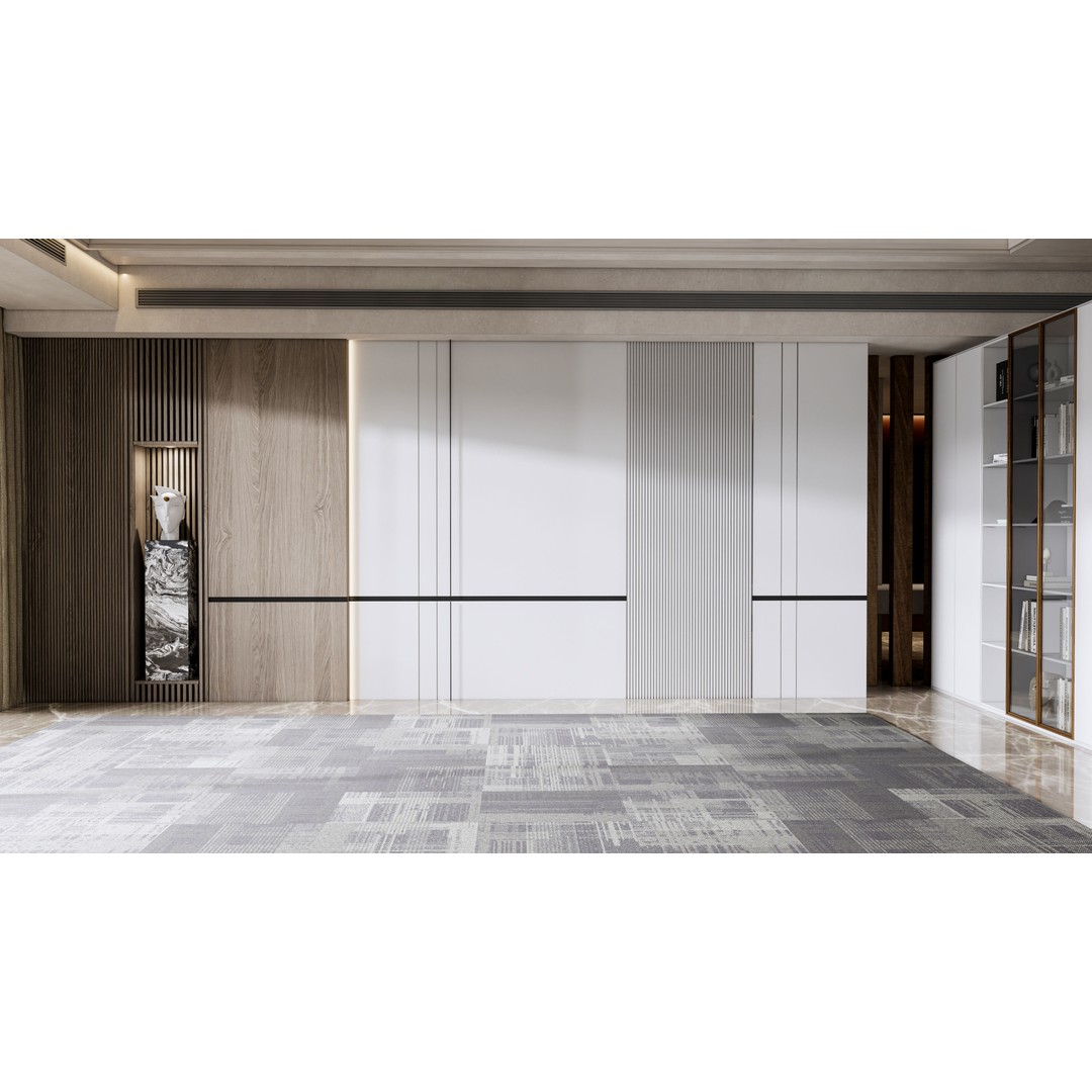Dining Room 3D Model – Modern Full Scene with PBR Textures - View 11