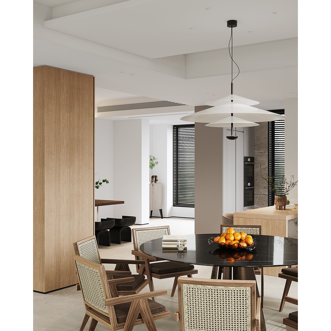 Villa Interior Scenes 3D Model – Fully Textured with Natural Light, Corona Renderer