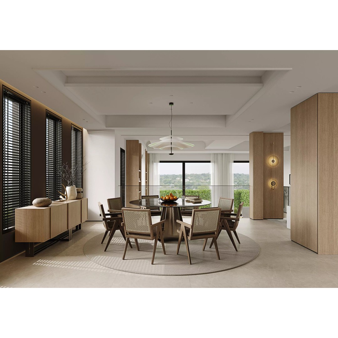 Villa Interior Scenes 3D Model – Fully Textured with Natural Light, Corona Renderer - View 2