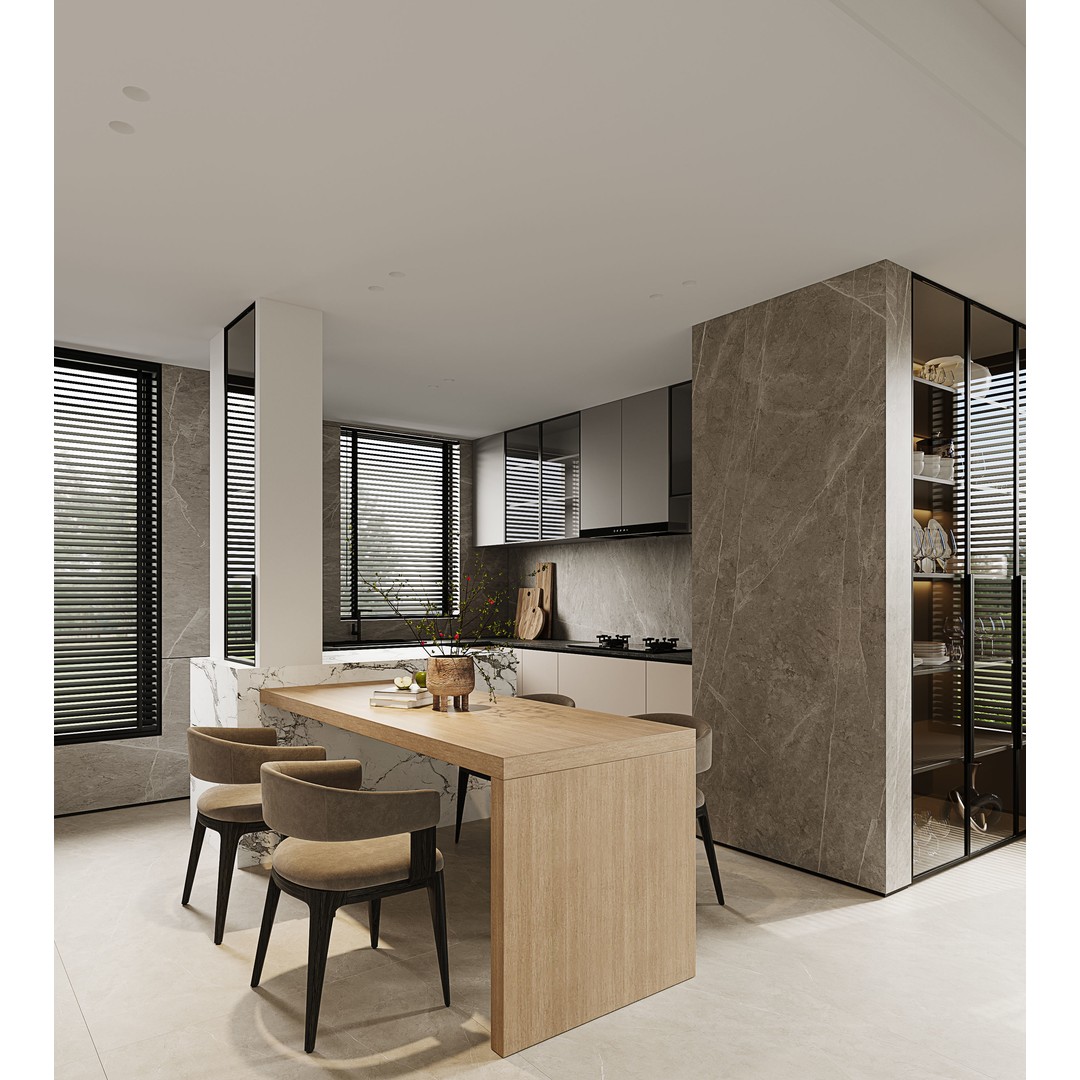 Villa Interior Scenes 3D Model – Fully Textured with Natural Light, Corona Renderer - View 6
