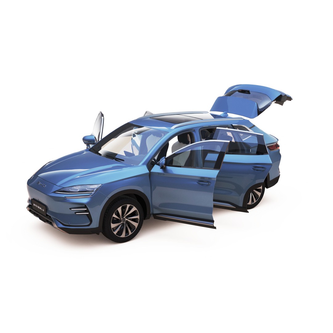2023 BYD Seal U 3D Model – High-Res SUV with V-Ray Materials - View 10