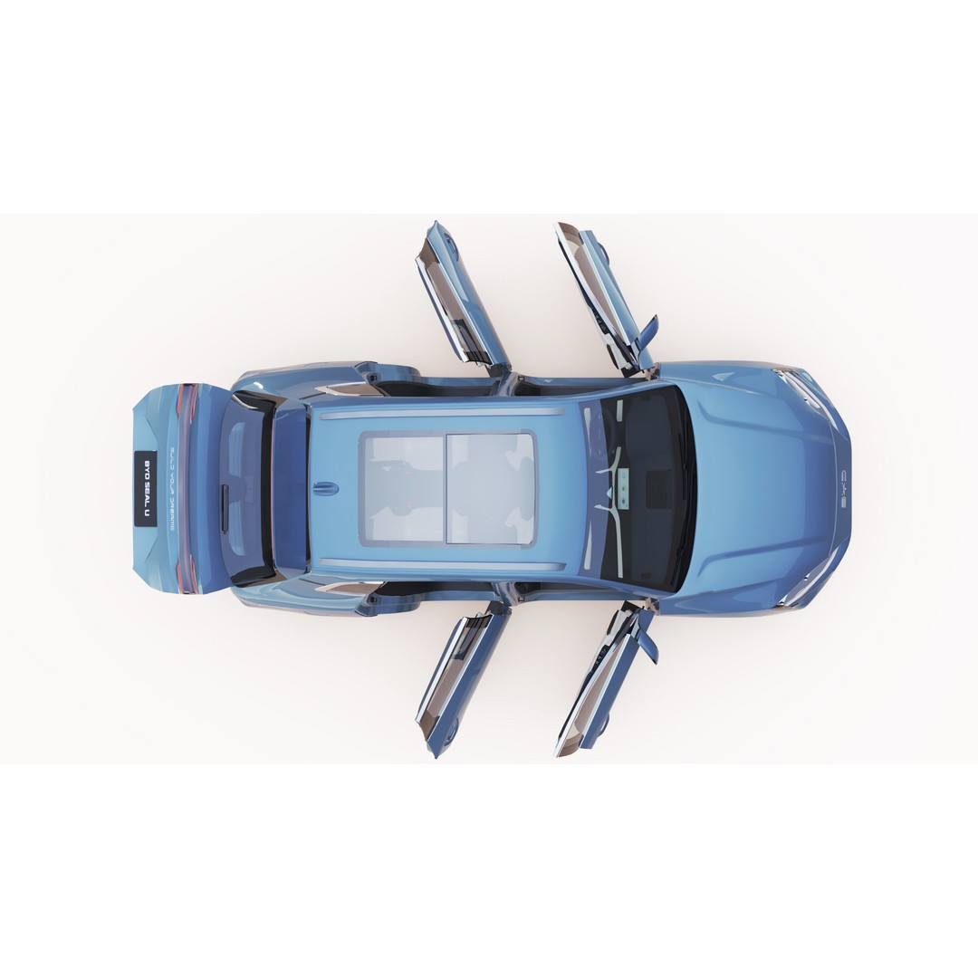 2023 BYD Seal U 3D Model – High-Res SUV with V-Ray Materials - View 12