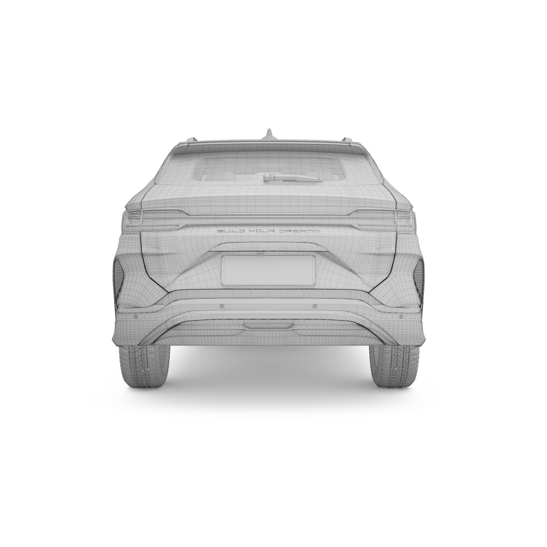 2023 BYD Seal U 3D Model – High-Res SUV with V-Ray Materials - View 18