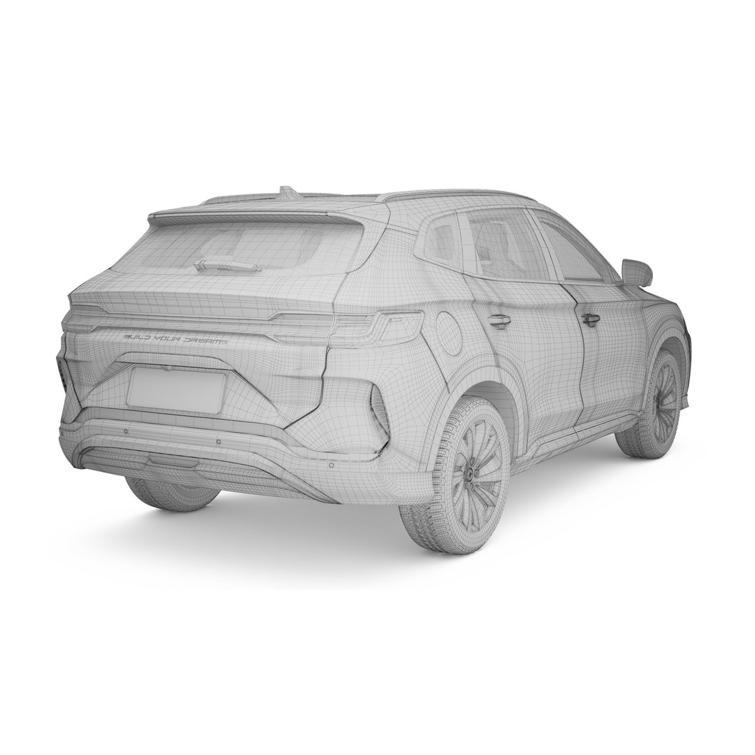 2023 BYD Seal U 3D Model – High-Res SUV with V-Ray Materials - View 20