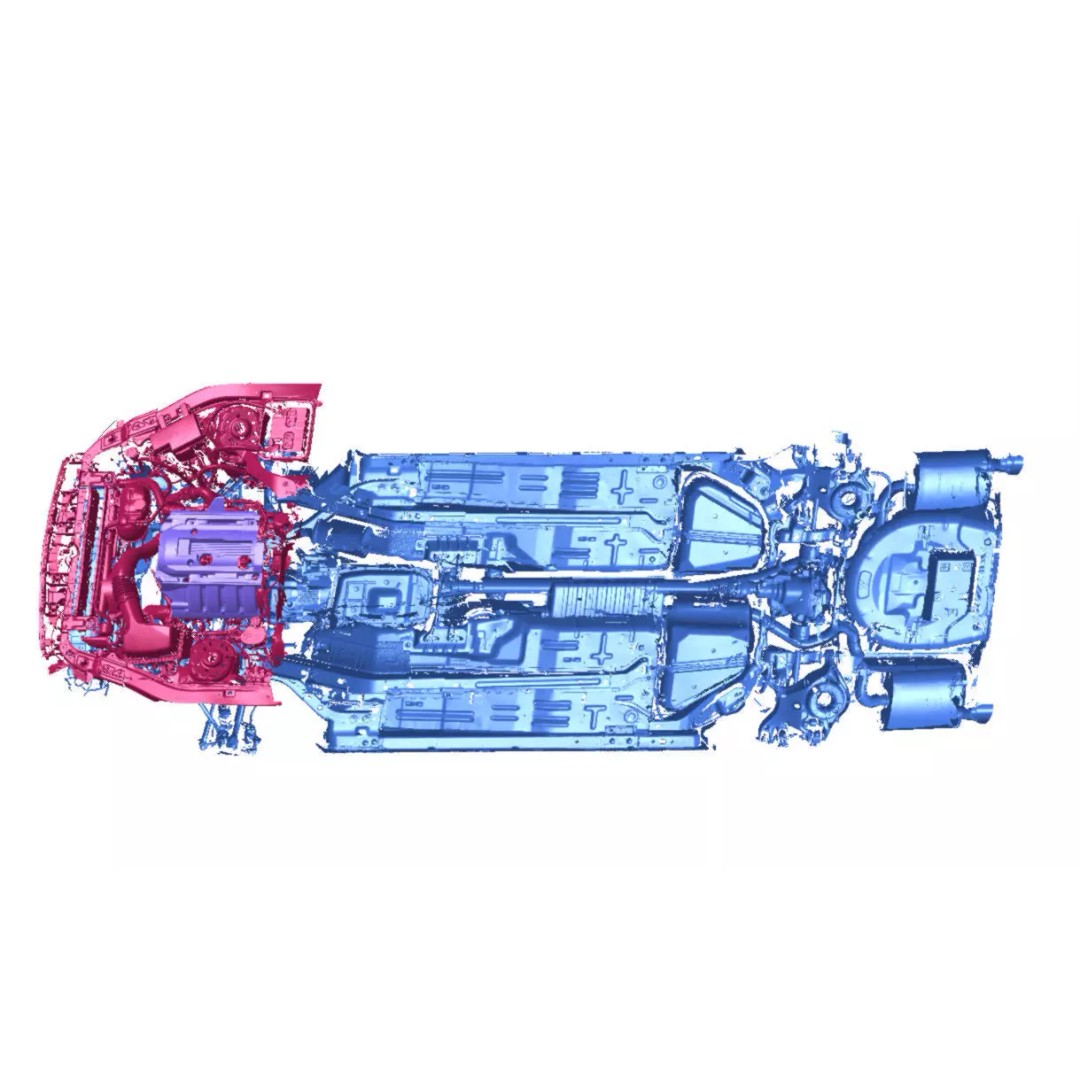 Mustang I4 Coupe Premium 2015 3D Model – High Detail Scanned Vehicle, STL - View 14