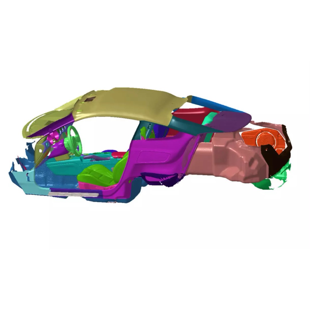 Mustang I4 Coupe Premium 2015 3D Model – High Detail Scanned Vehicle, STL - View 7