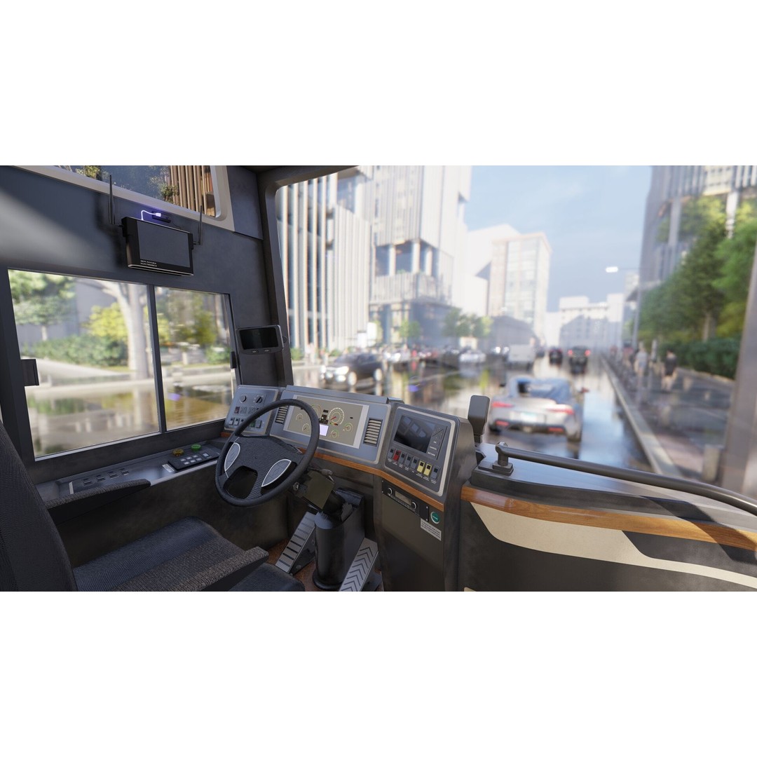 American Bus 3D Model – Detailed Modern Design, Lumion Ready - View 34