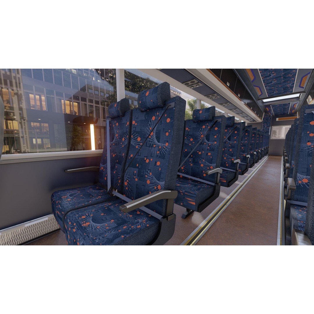 American Bus 3D Model – Detailed Modern Design, Lumion Ready - View 37