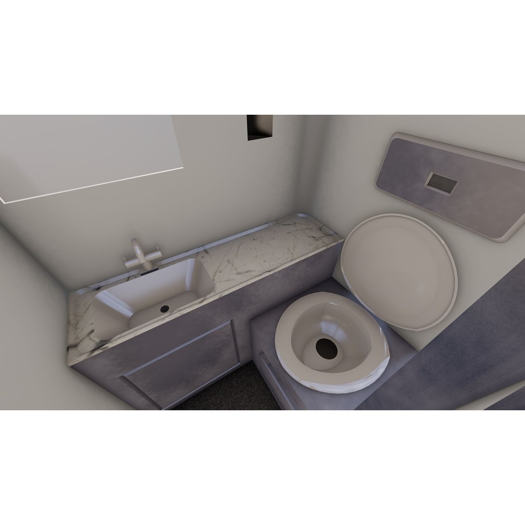 American Bus 3D Model – Detailed Modern Design, Lumion Ready - View 39
