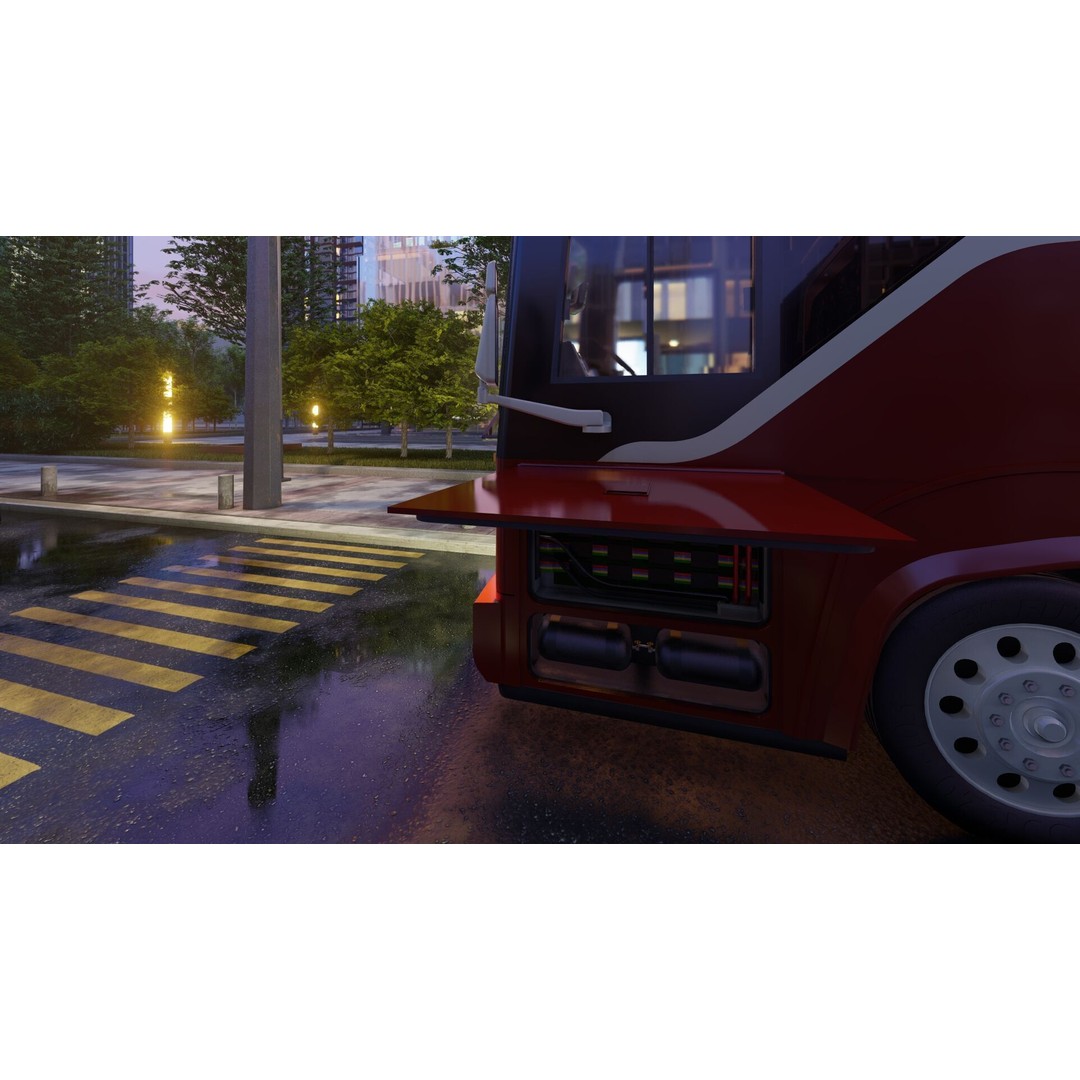 American Bus 3D Model – Detailed Modern Design, Lumion Ready - View 42