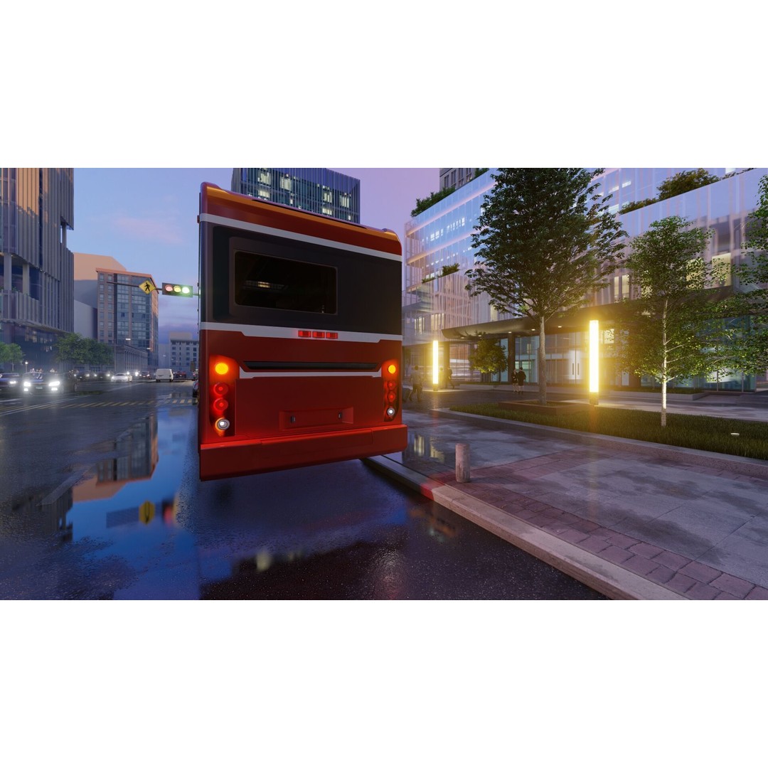 American Bus 3D Model – Detailed Modern Design, Lumion Ready - View 43