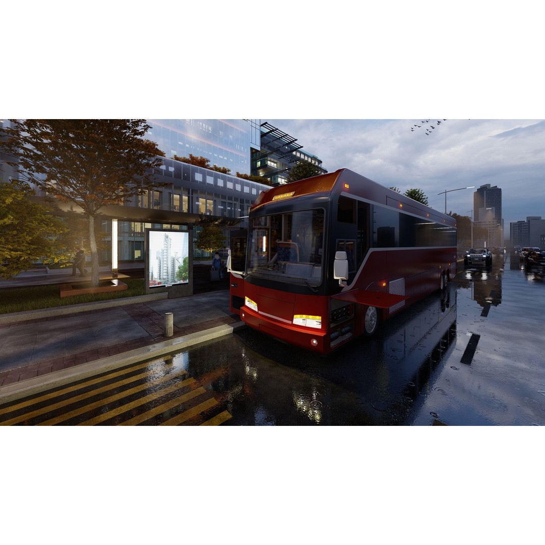 American Bus 3D Model – Detailed Modern Design, Lumion Ready - View 45