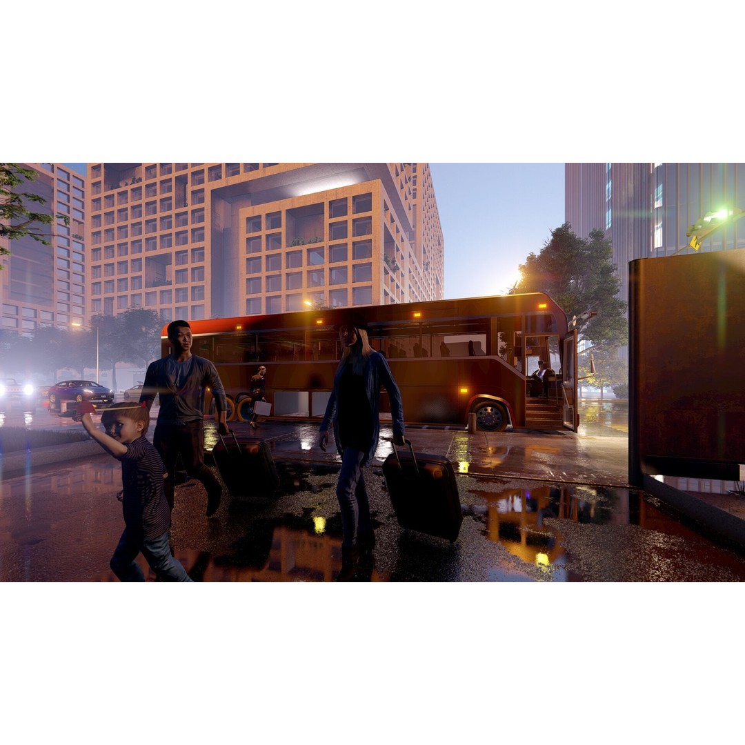 American Bus 3D Model – Detailed Modern Design, Lumion Ready - View 52