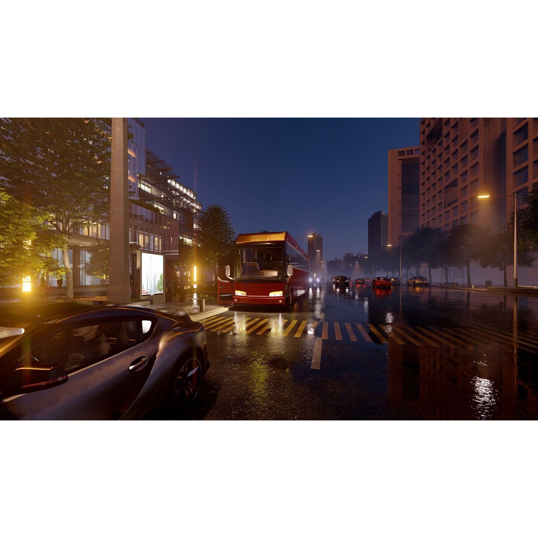 American Bus 3D Model – Detailed Modern Design, Lumion Ready - View 54