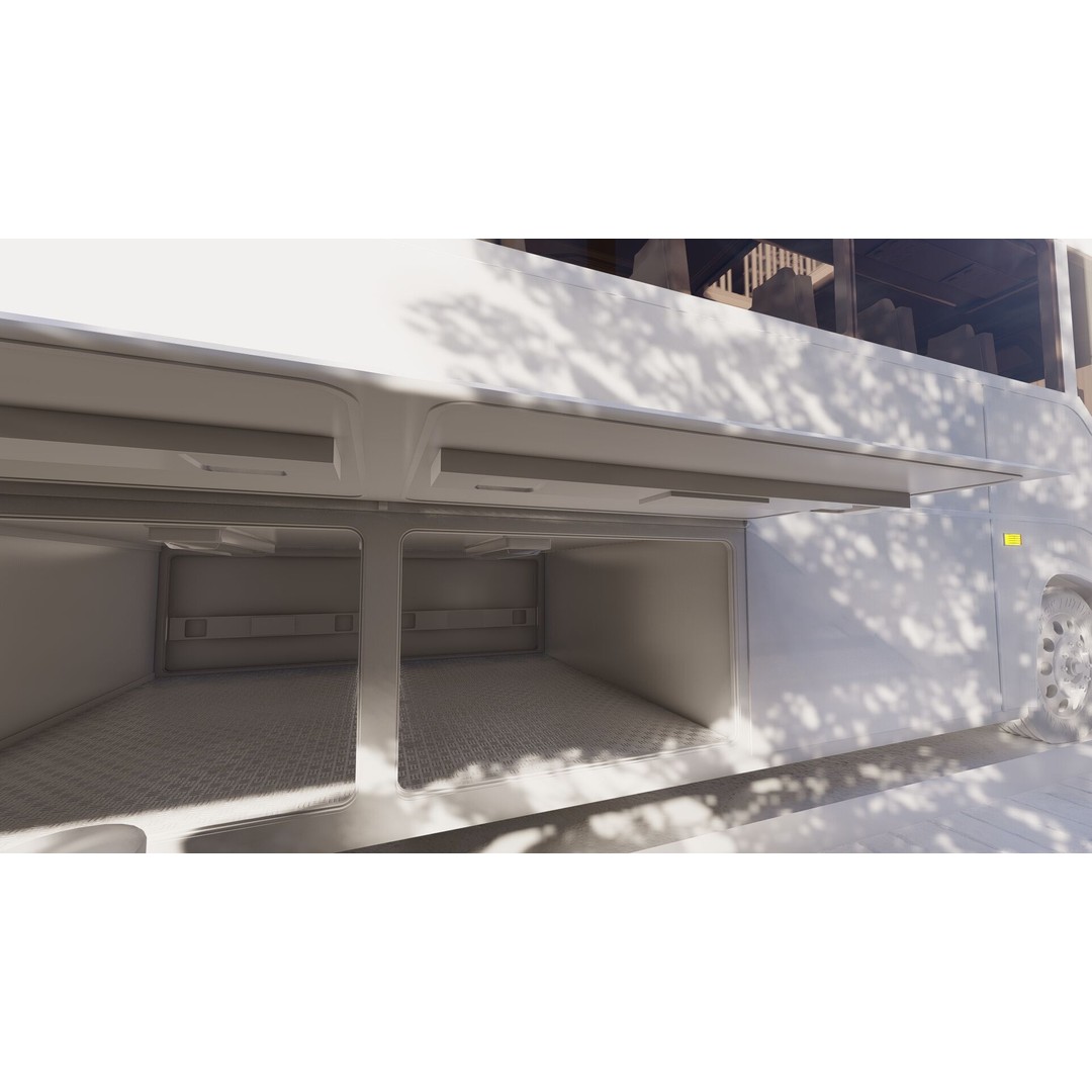 American Bus 3D Model – Detailed Modern Design, Lumion Ready - View 60