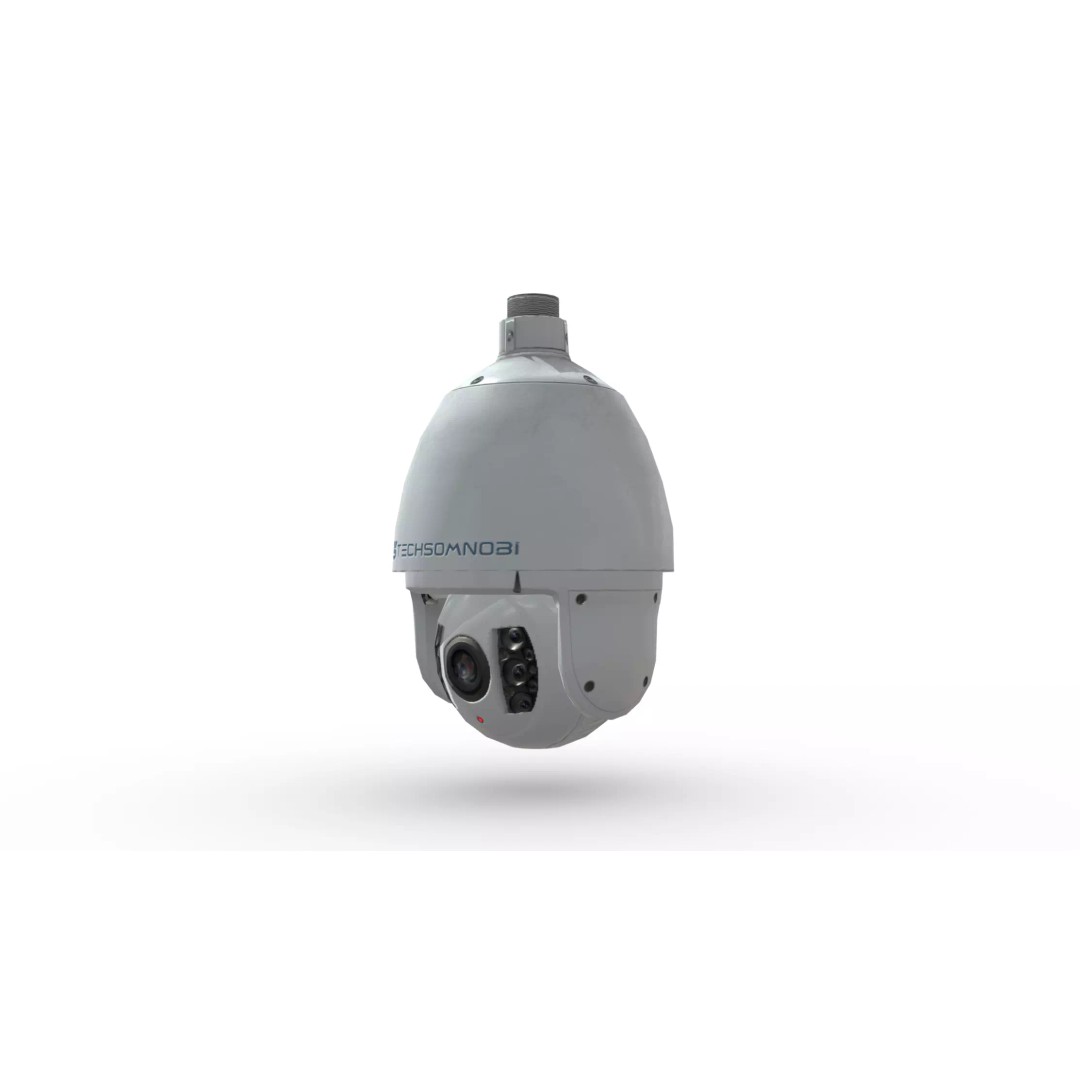 Security Camera 3D Model – Low Poly PBR Game Asset, FBX - View 5