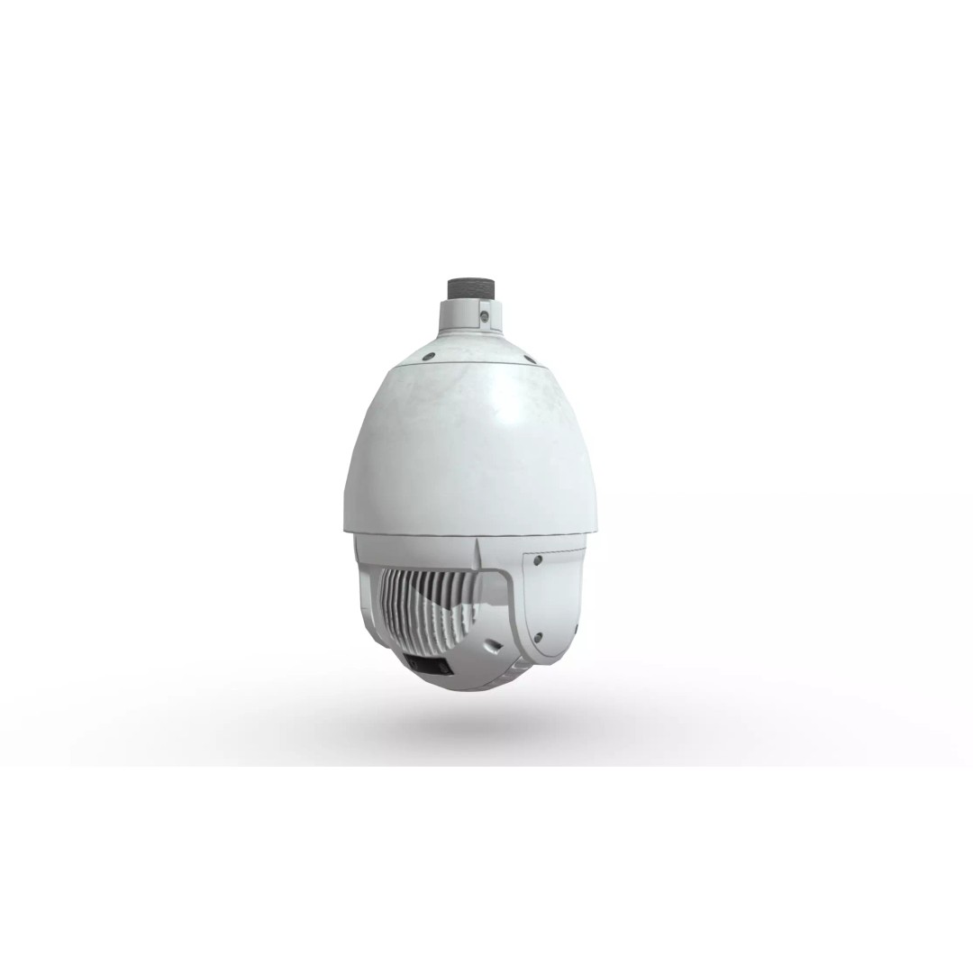 Security Camera 3D Model – Low Poly PBR Game Asset, FBX - View 6