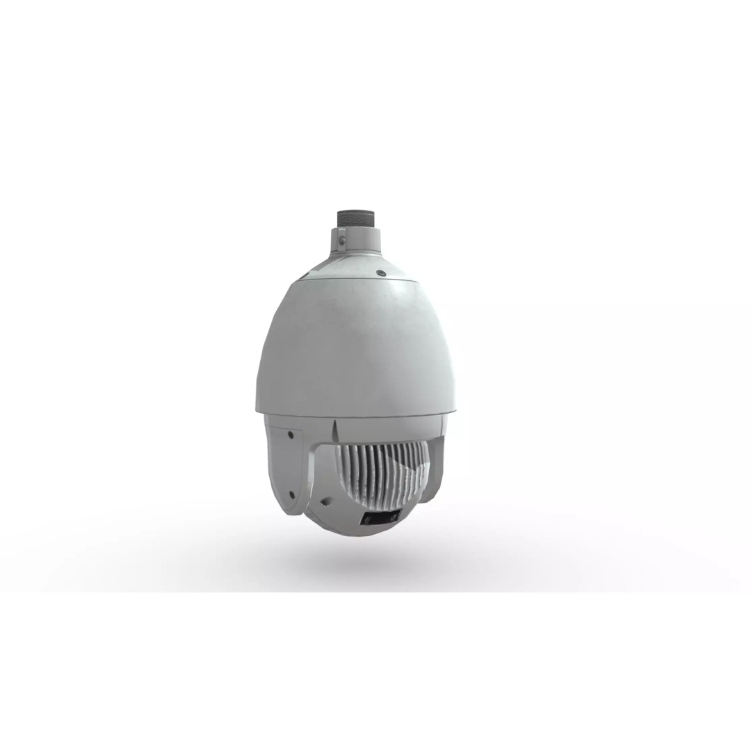 Security Camera 3D Model – Low Poly PBR Game Asset, FBX - View 7