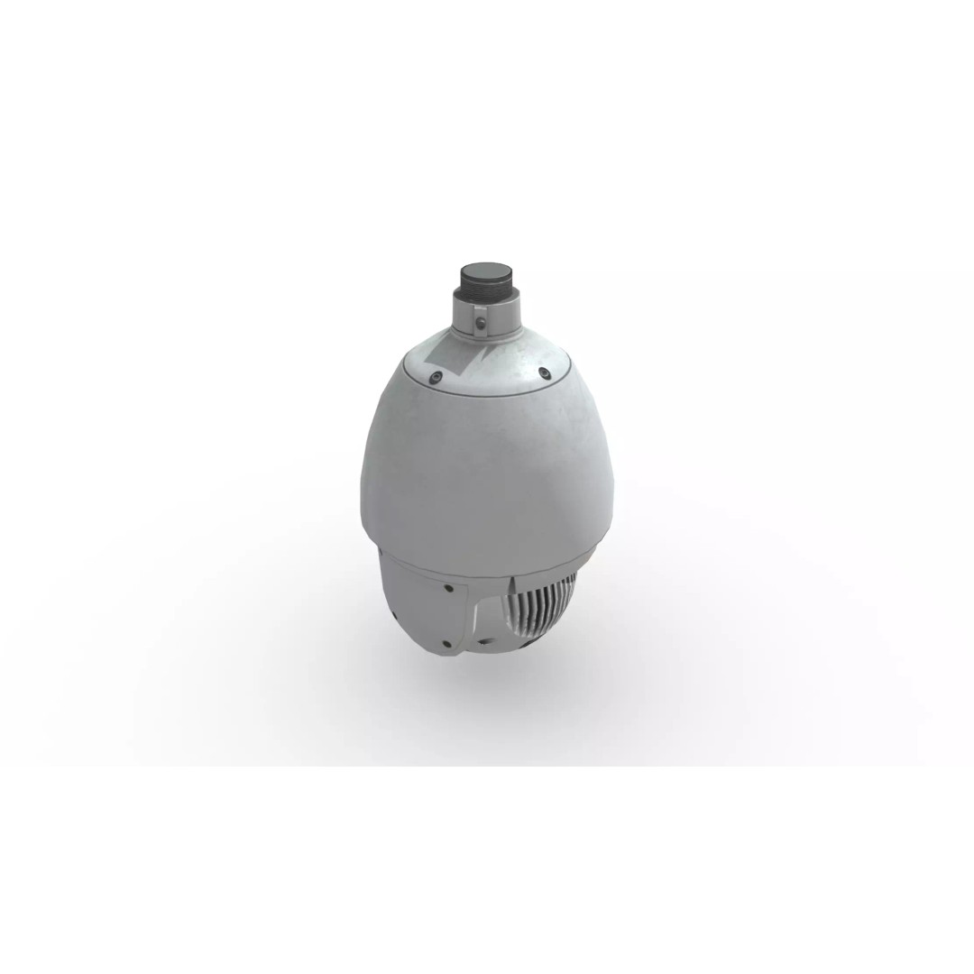 Security Camera 3D Model – Low Poly PBR Game Asset, FBX - View 8