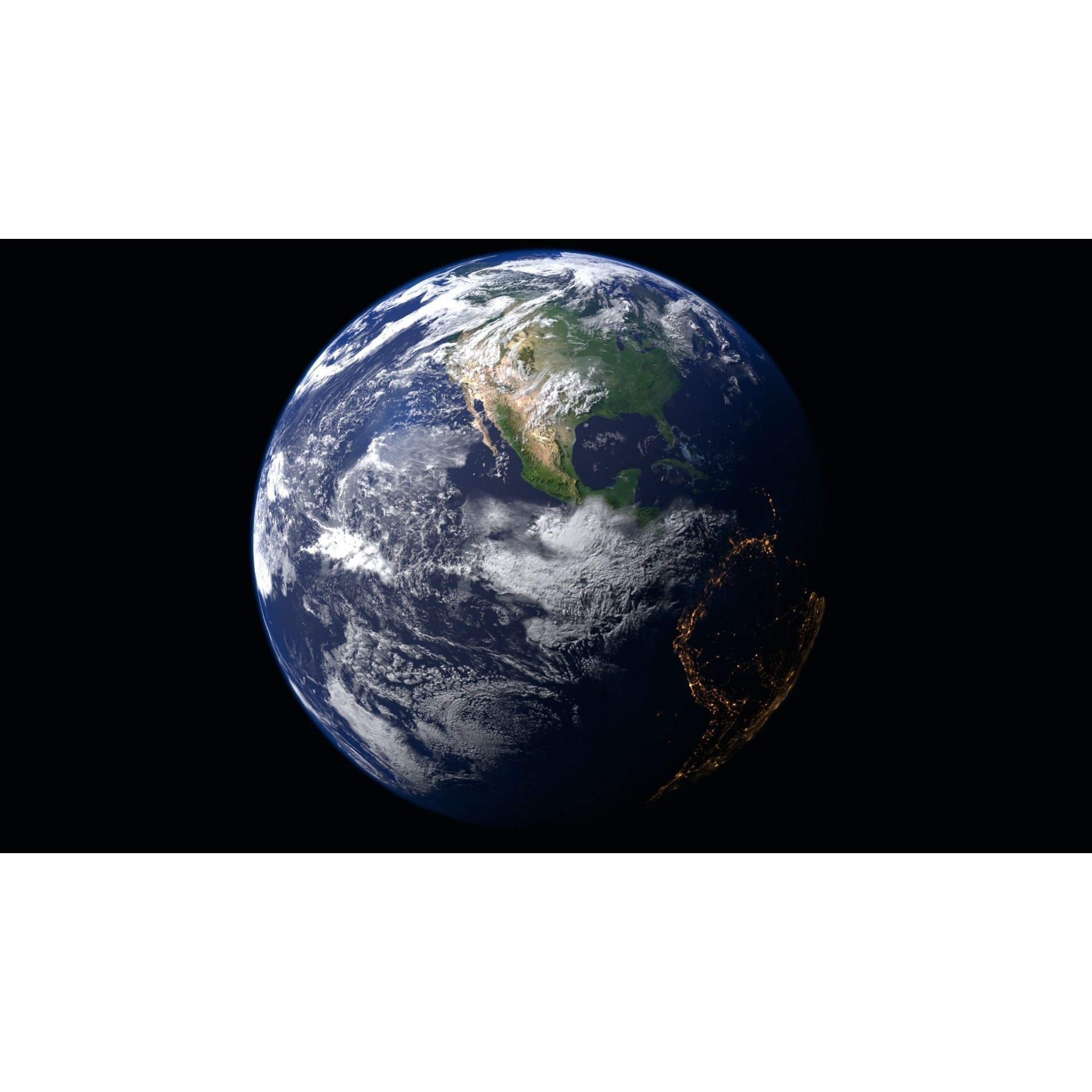 Earth 21K - Ready to Render 3D Model - View 5