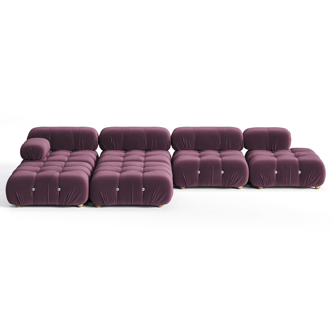 Camaleonda Sofa 3D Model – High Poly PBR Asset for Archviz