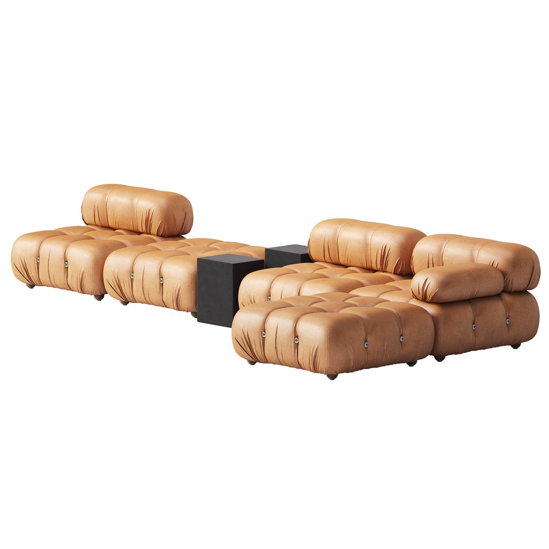 Camaleonda Sofa 3D Model – High Poly PBR Asset for Archviz - View 11