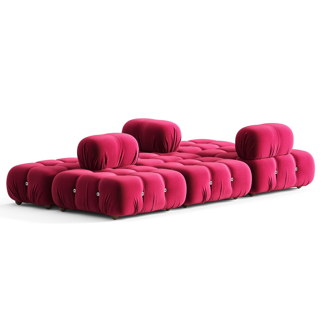 Camaleonda Sofa 3D Model – High Poly PBR Asset for Archviz - View 5