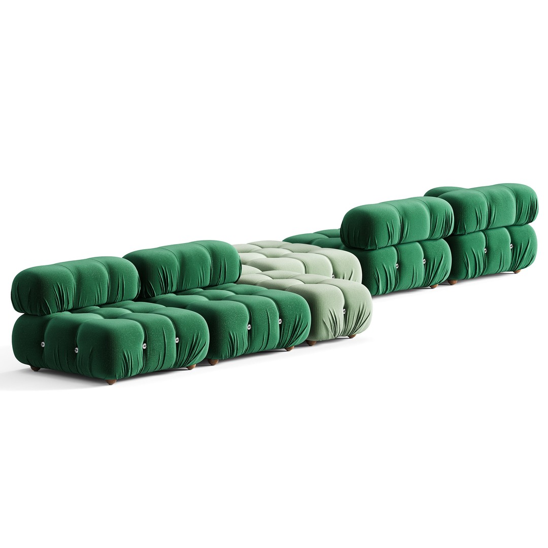 Camaleonda Sofa 3D Model – High Poly PBR Asset for Archviz - View 6