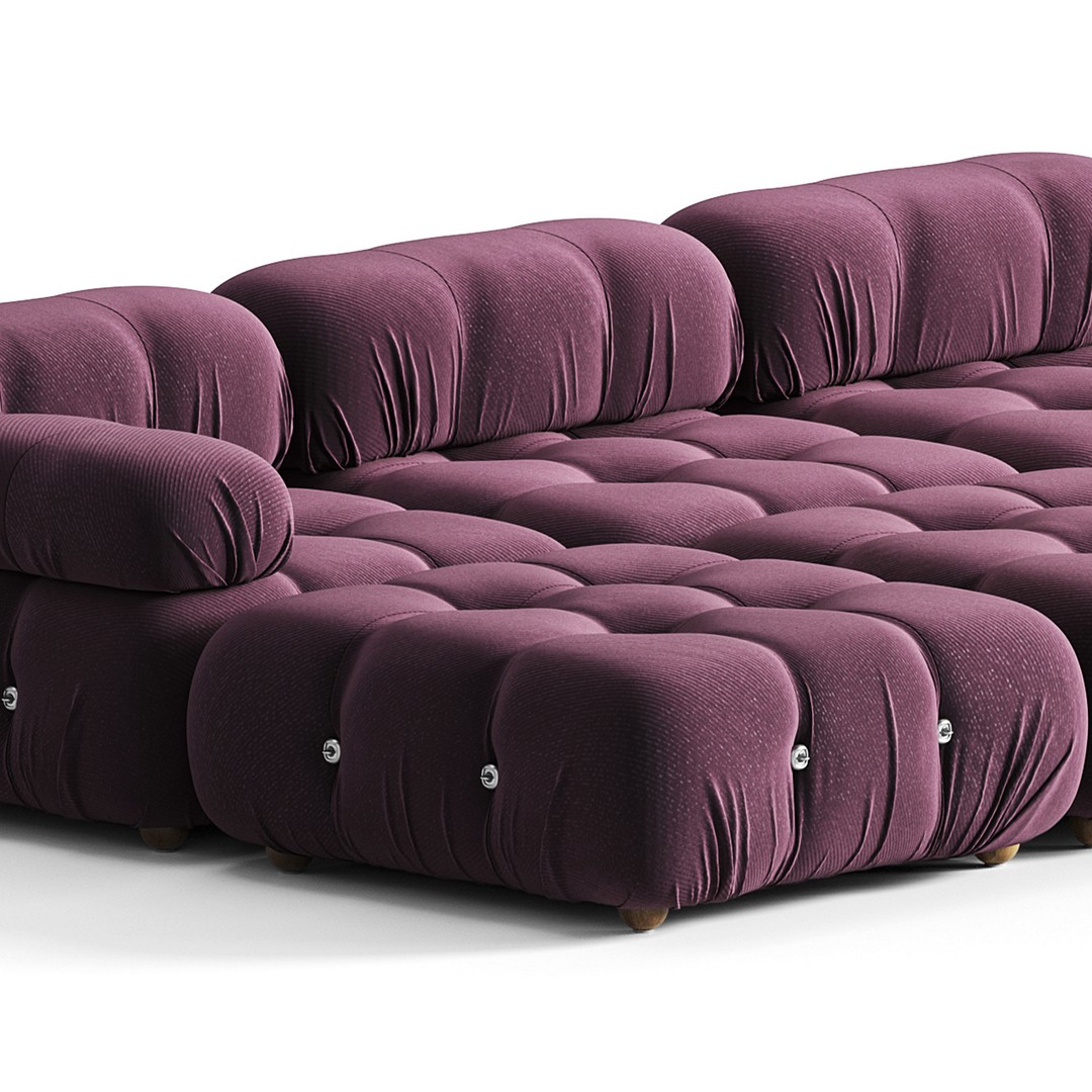 Camaleonda Sofa 3D Model – High Poly PBR Asset for Archviz - View 8
