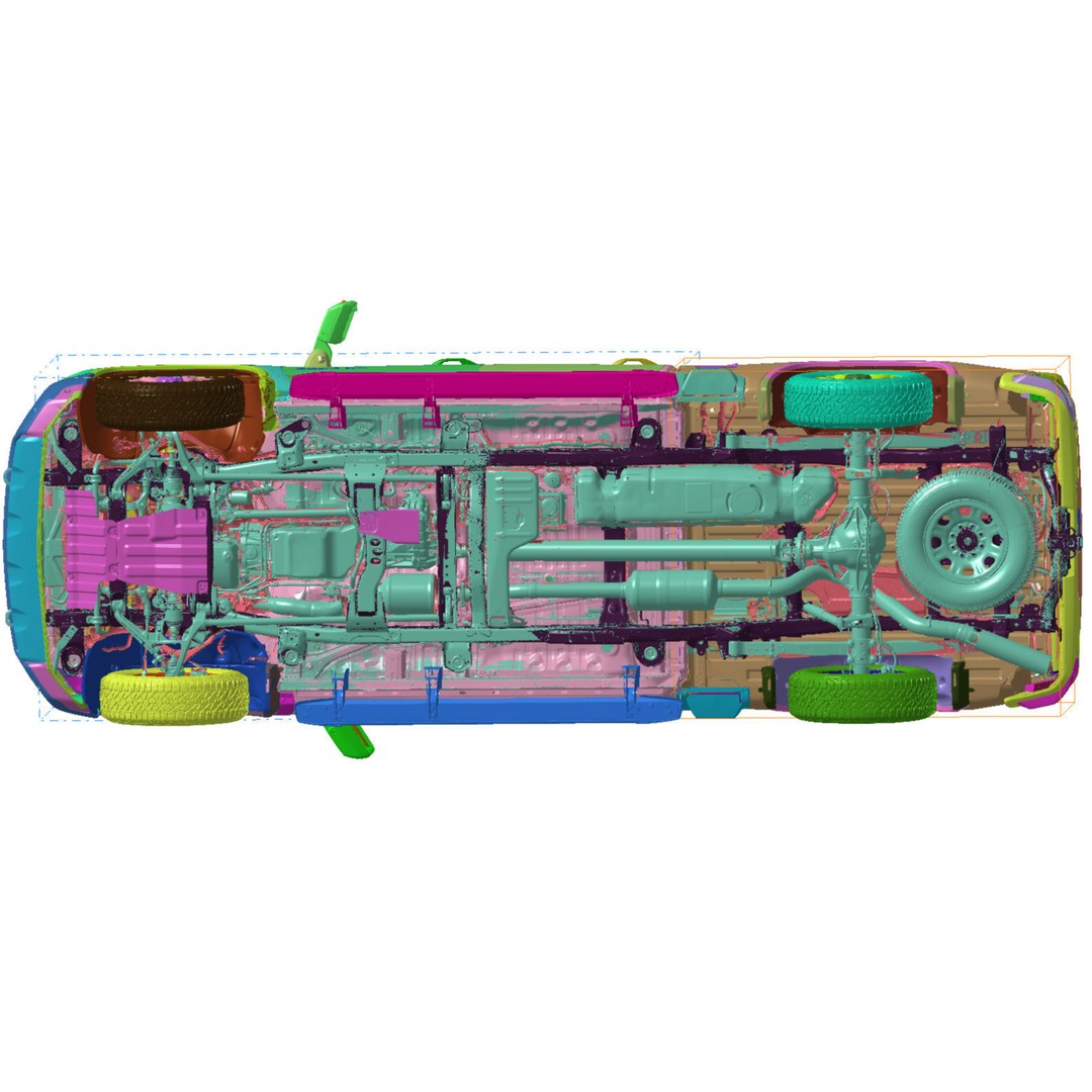 Chevrolet Silverado 2500 3D Model – High Detail Scanned Truck, STL - View 13
