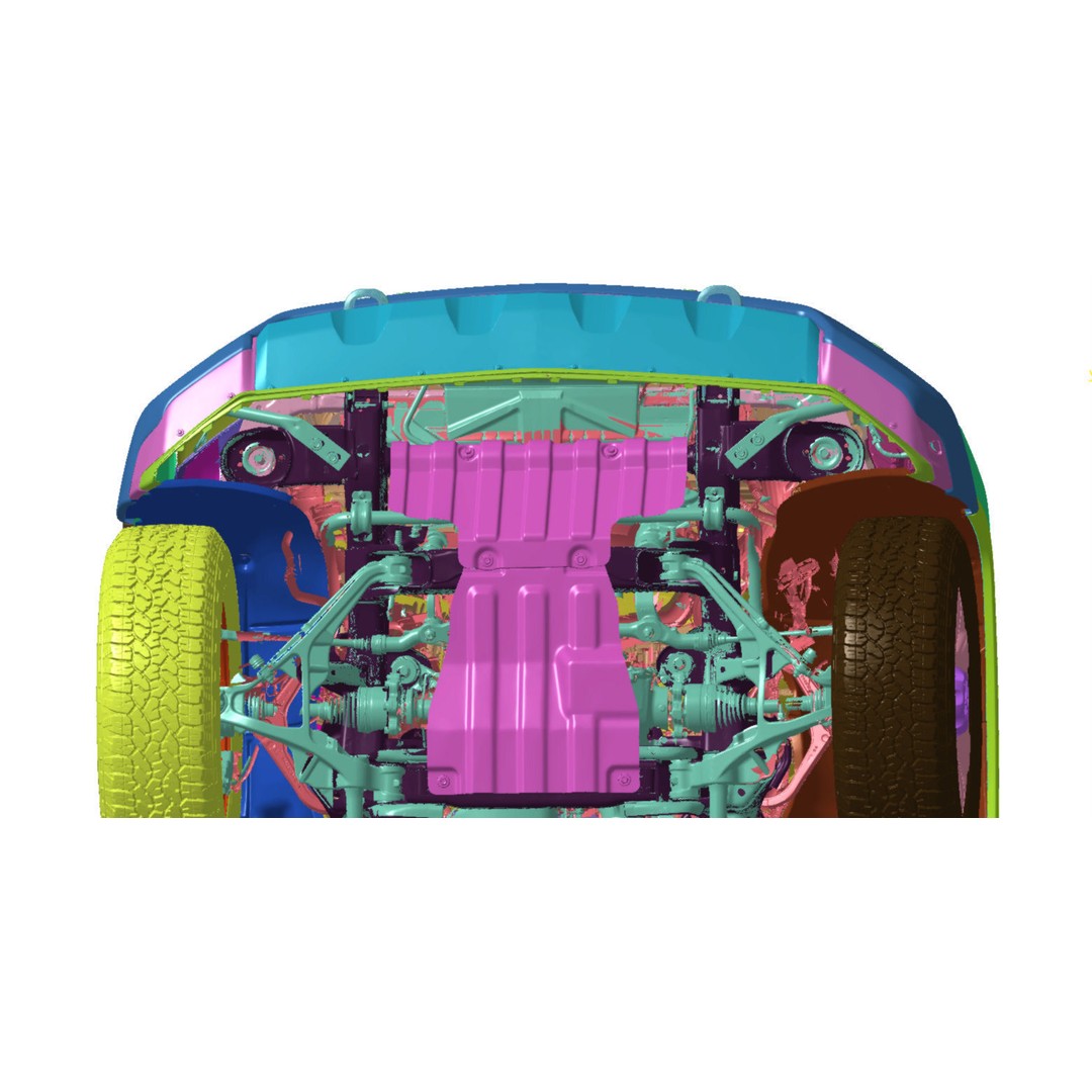 Chevrolet Silverado 2500 3D Model – High Detail Scanned Truck, STL - View 15