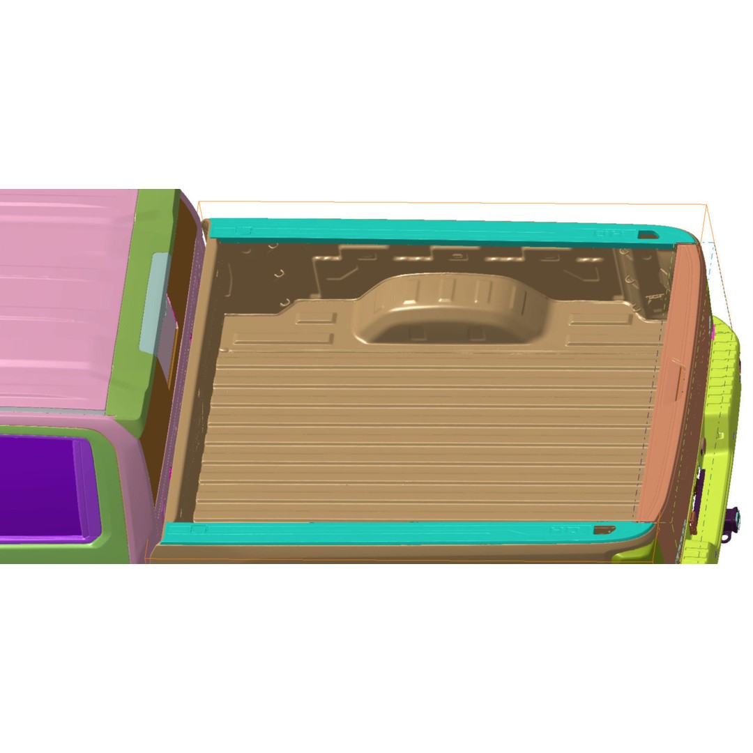 Chevrolet Silverado 2500 3D Model – High Detail Scanned Truck, STL - View 18