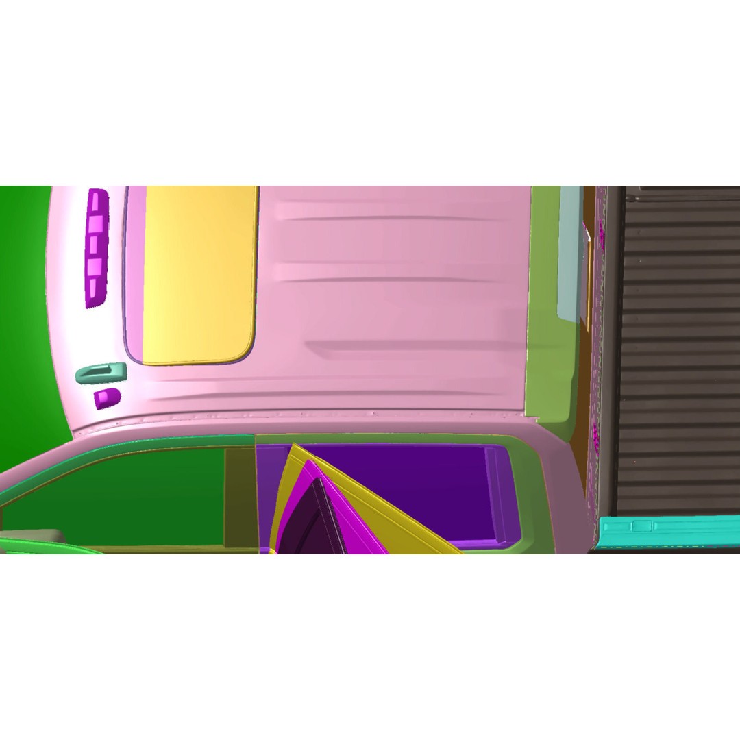 Chevrolet Silverado 2500 3D Model – High Detail Scanned Truck, STL - View 7