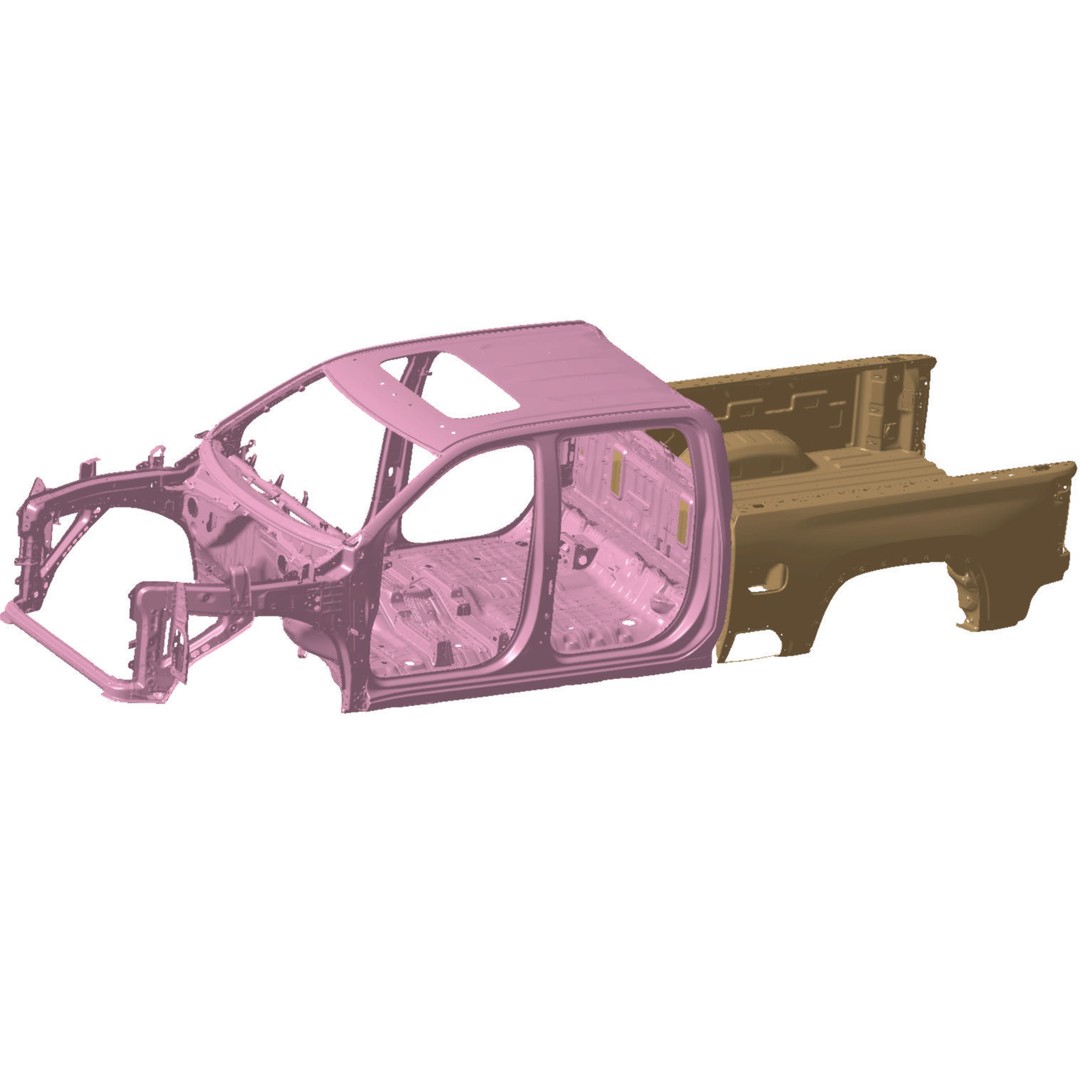 Chevrolet Silverado 2500 3D Model – High Detail Scanned Truck, STL - View 8