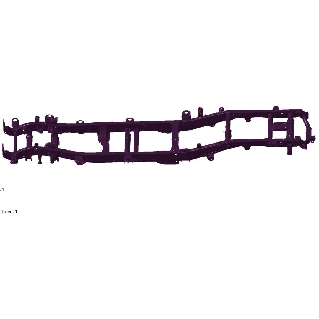 Chevrolet Silverado 2500 3D Model – High Detail Scanned Truck, STL - View 9