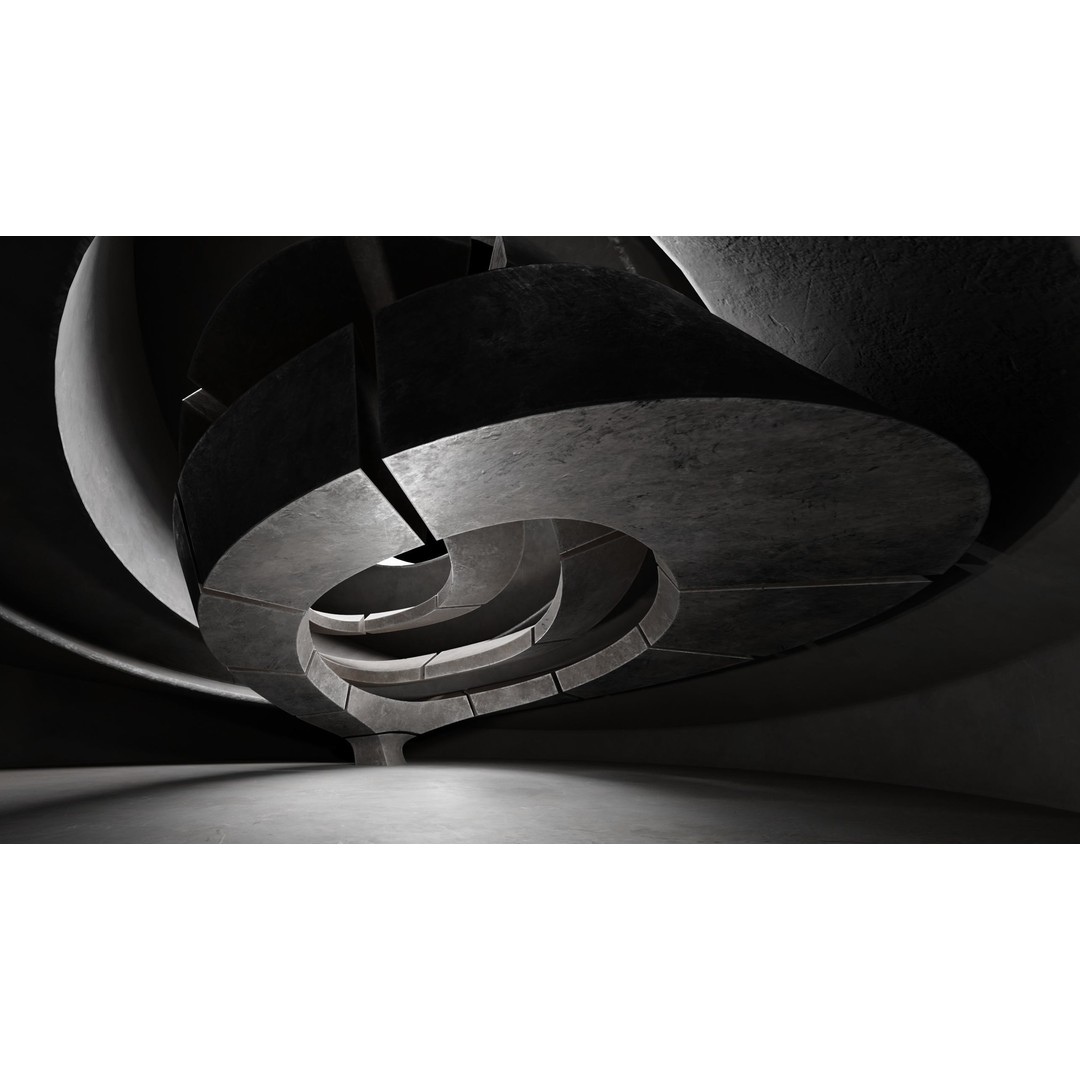 Dynamic Metal Room 3D Model – Low Poly Showroom Environment, FBX - View 15