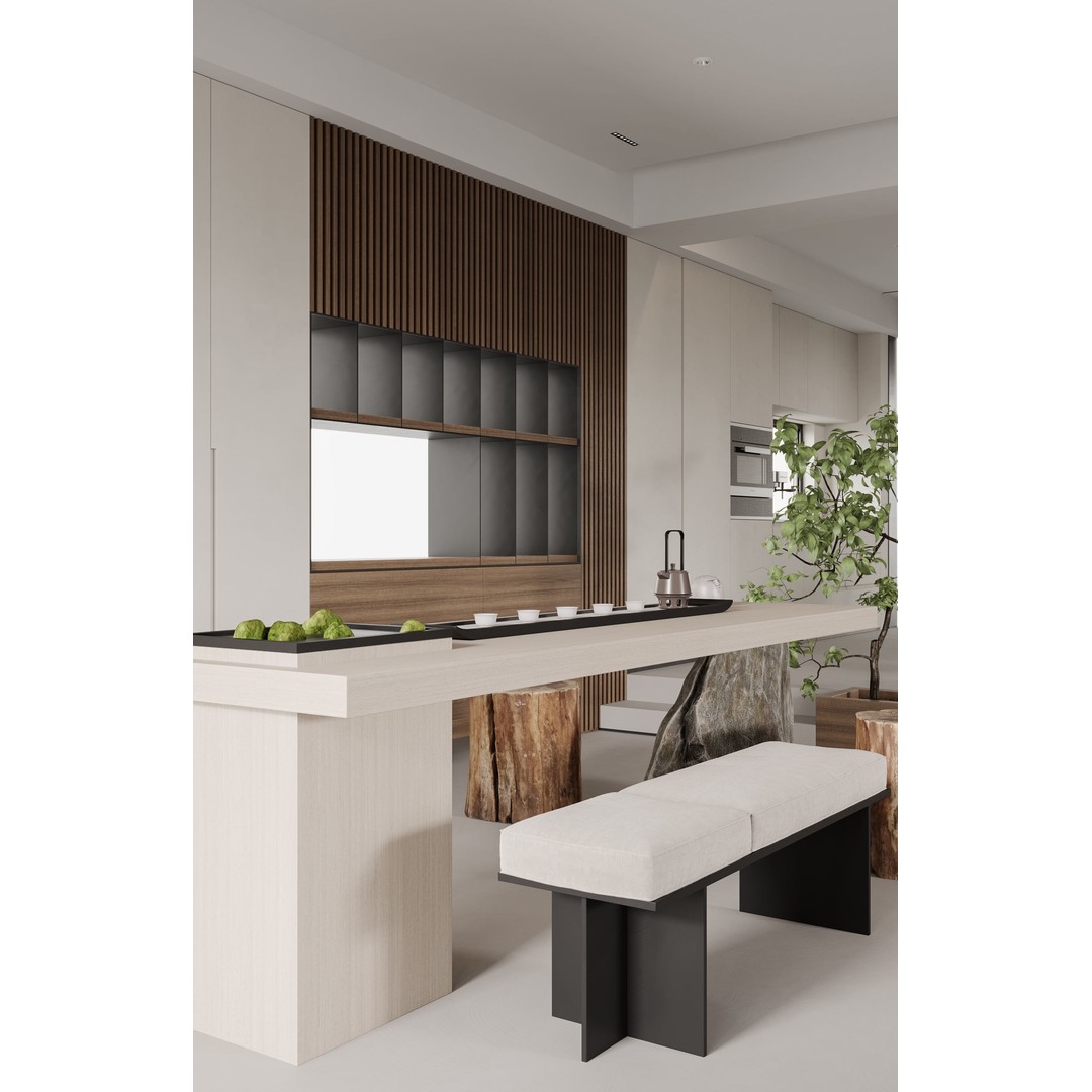 Villa Interior Scenes 3D Model – Fully Textured, Corona Renderer