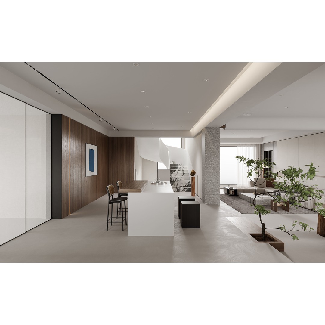 Villa Interior Scenes 3D Model – Fully Textured, Corona Renderer - View 10