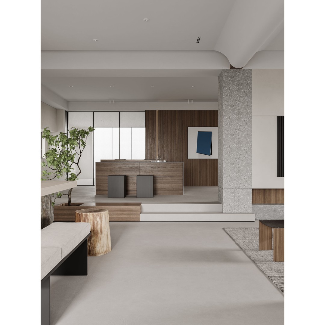 Villa Interior Scenes 3D Model – Fully Textured, Corona Renderer - View 14