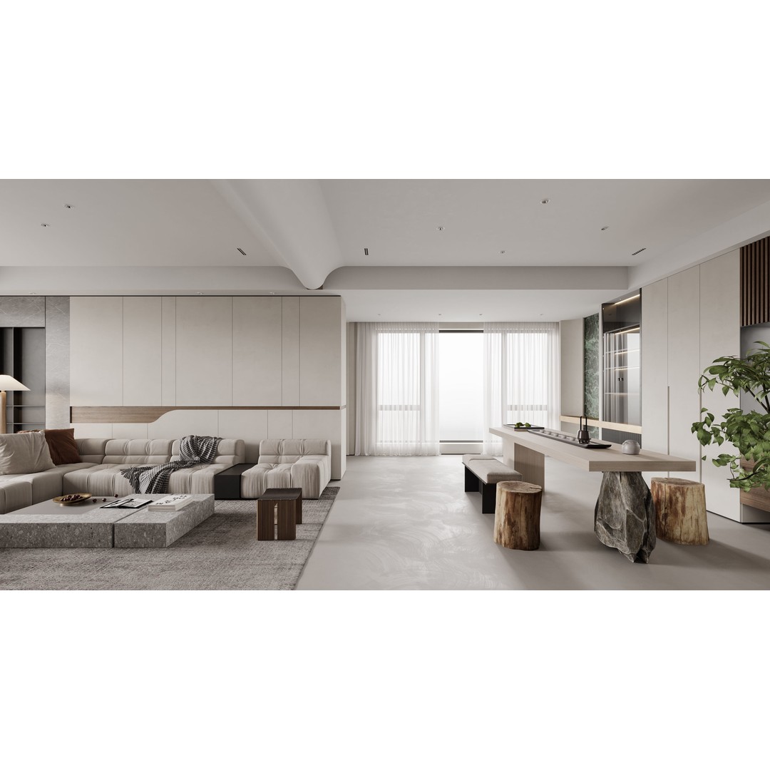 Villa Interior Scenes 3D Model – Fully Textured, Corona Renderer - View 15