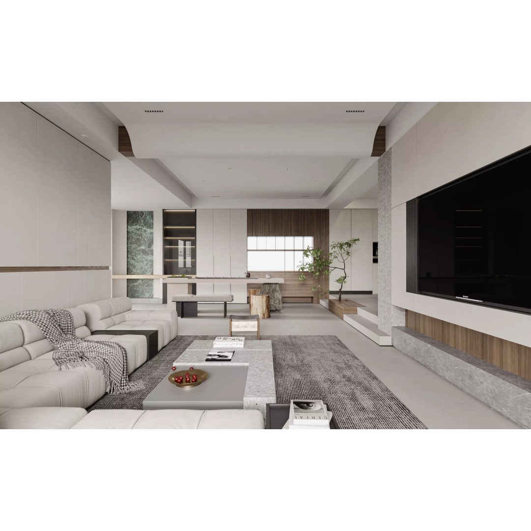 Villa Interior Scenes 3D Model – Fully Textured, Corona Renderer - View 2
