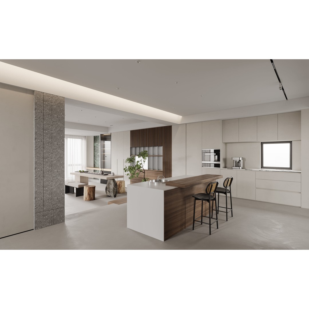 Villa Interior Scenes 3D Model – Fully Textured, Corona Renderer - View 5