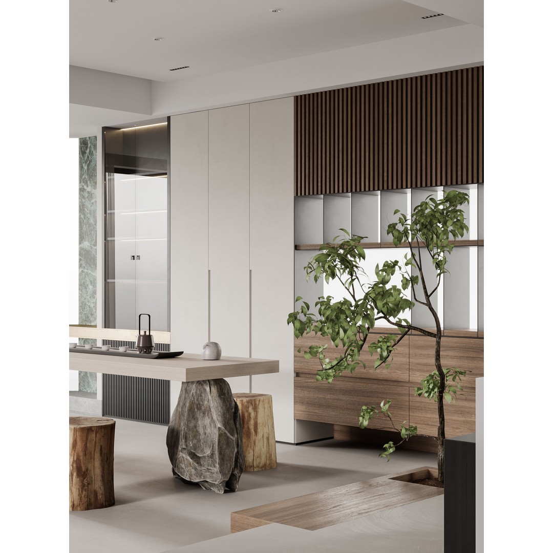 Villa Interior Scenes 3D Model – Fully Textured, Corona Renderer - View 6