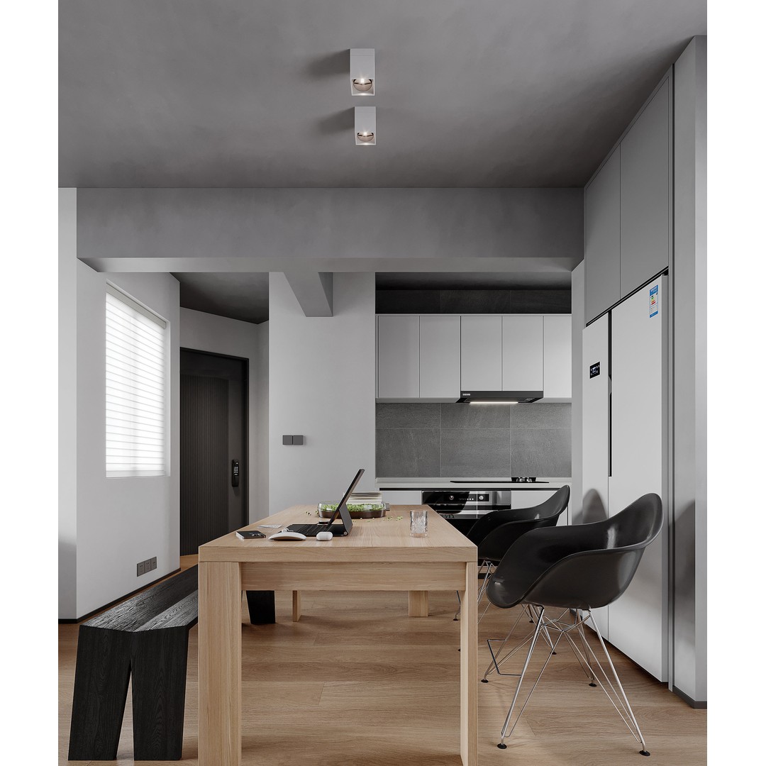 Modern Public Housing Interior 3D Model – High Quality, FBX & OBJ - View 9