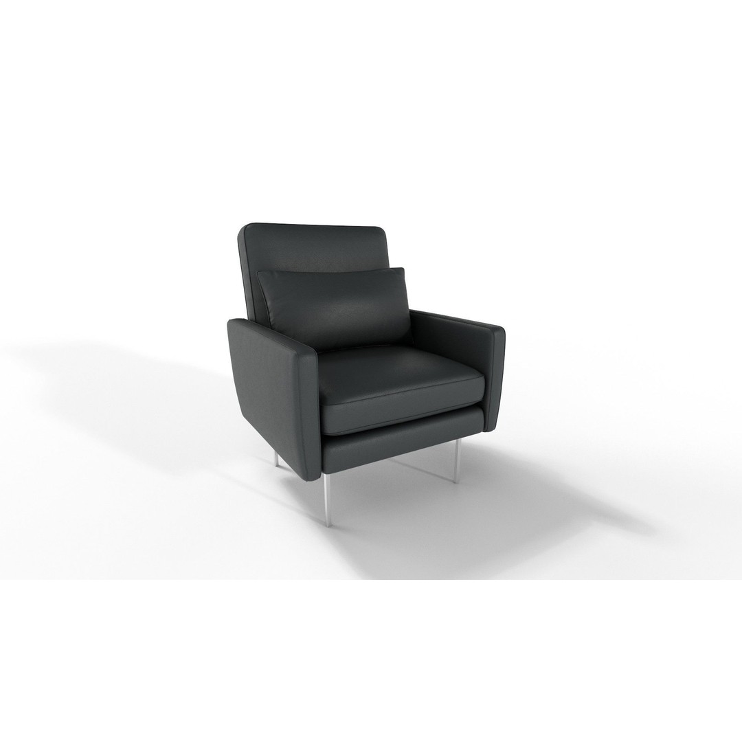 Modern Armchairs 3D Model – 21 Color Variations, PBR Textures - View 28