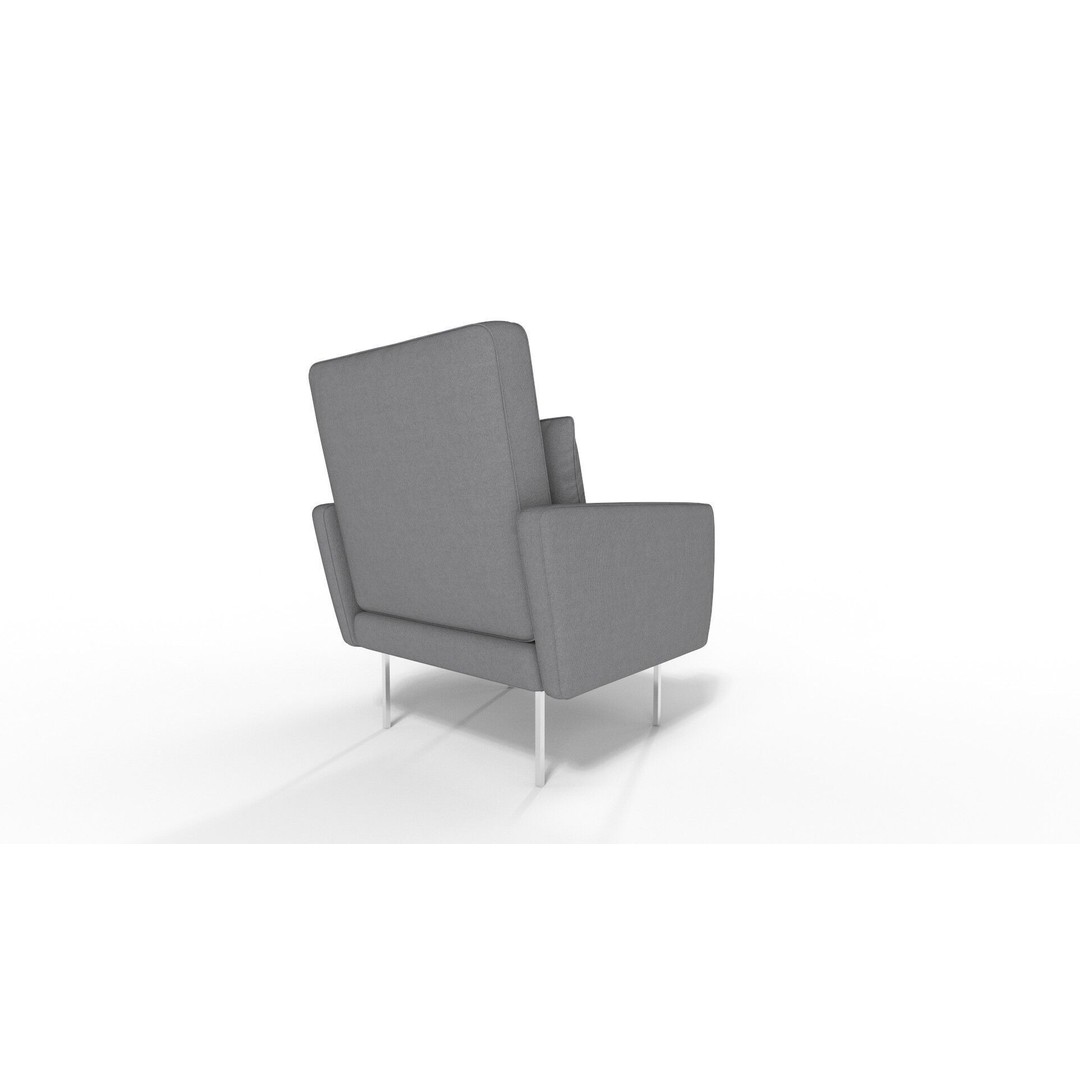 Modern Armchairs 3D Model – 21 Color Variations, PBR Textures - View 6