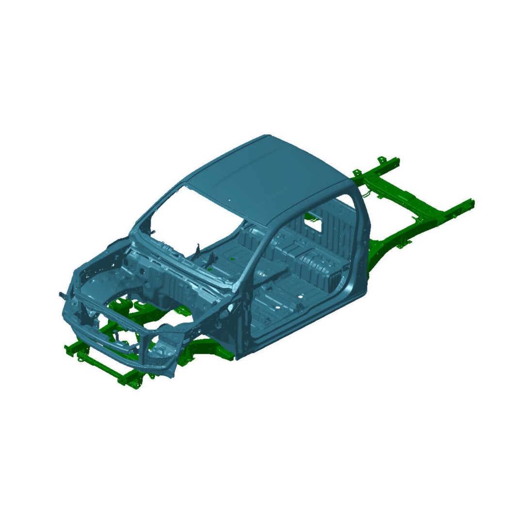Mazda BT-50 FSC 2021 3D Model – High Detail Vehicle Scan, STL - View 7